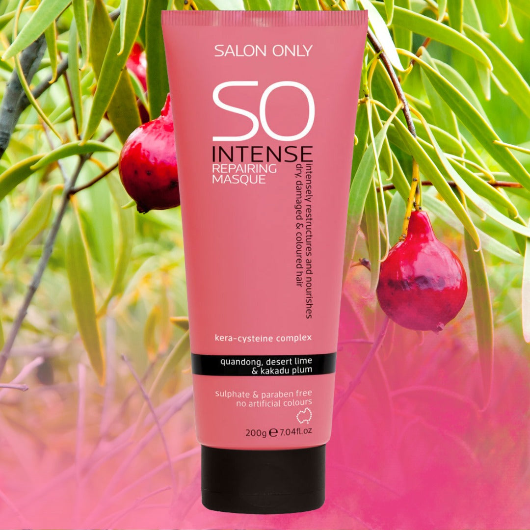 Salon Only SO Intense Repairing Masque Duo Restructures, Nourishes Dry Damaged, Coloured Hair - Australian Salon Discounters