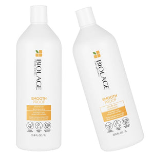 Matrix Biolage Smooth Proof Shampoo and Conditioner 1 Litre Duo Pack 