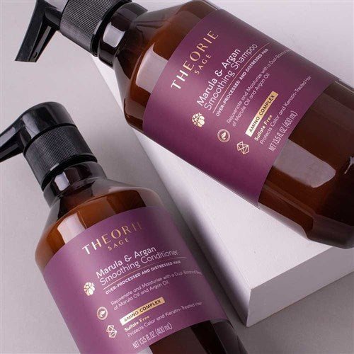 Theorie Marula and Argan Shampoo and Conditioner