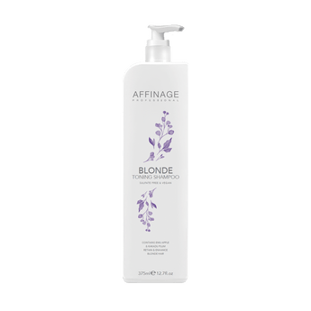 Affinage Professional Blonde toning Shampoo 1 x 375ml Sulfate Free & Vegan - Australian Salon Discounters