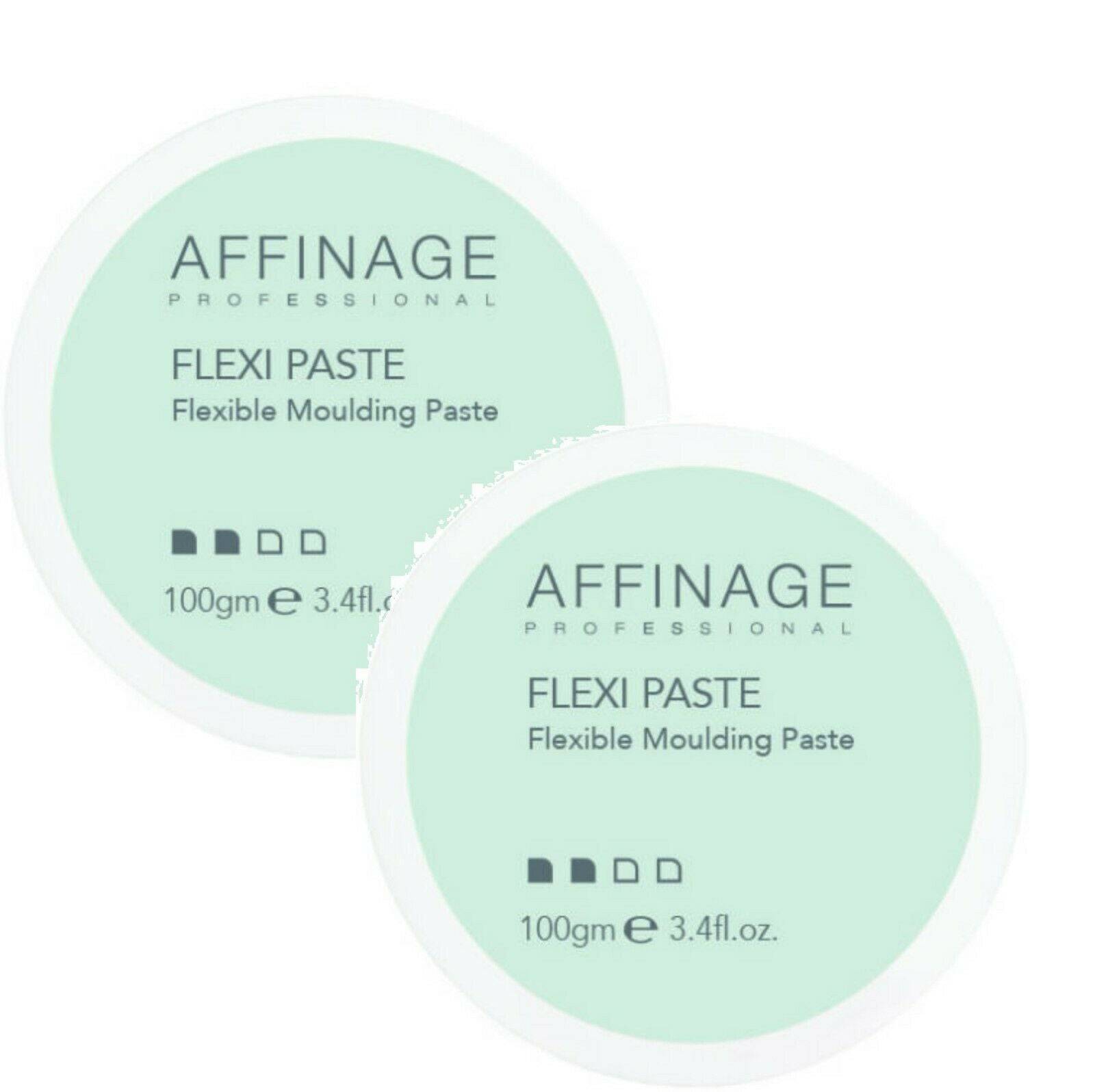 Affinage Professional Styling Flexi Moulding Paste  Flexible 2 x 100ml - Australian Salon Discounters