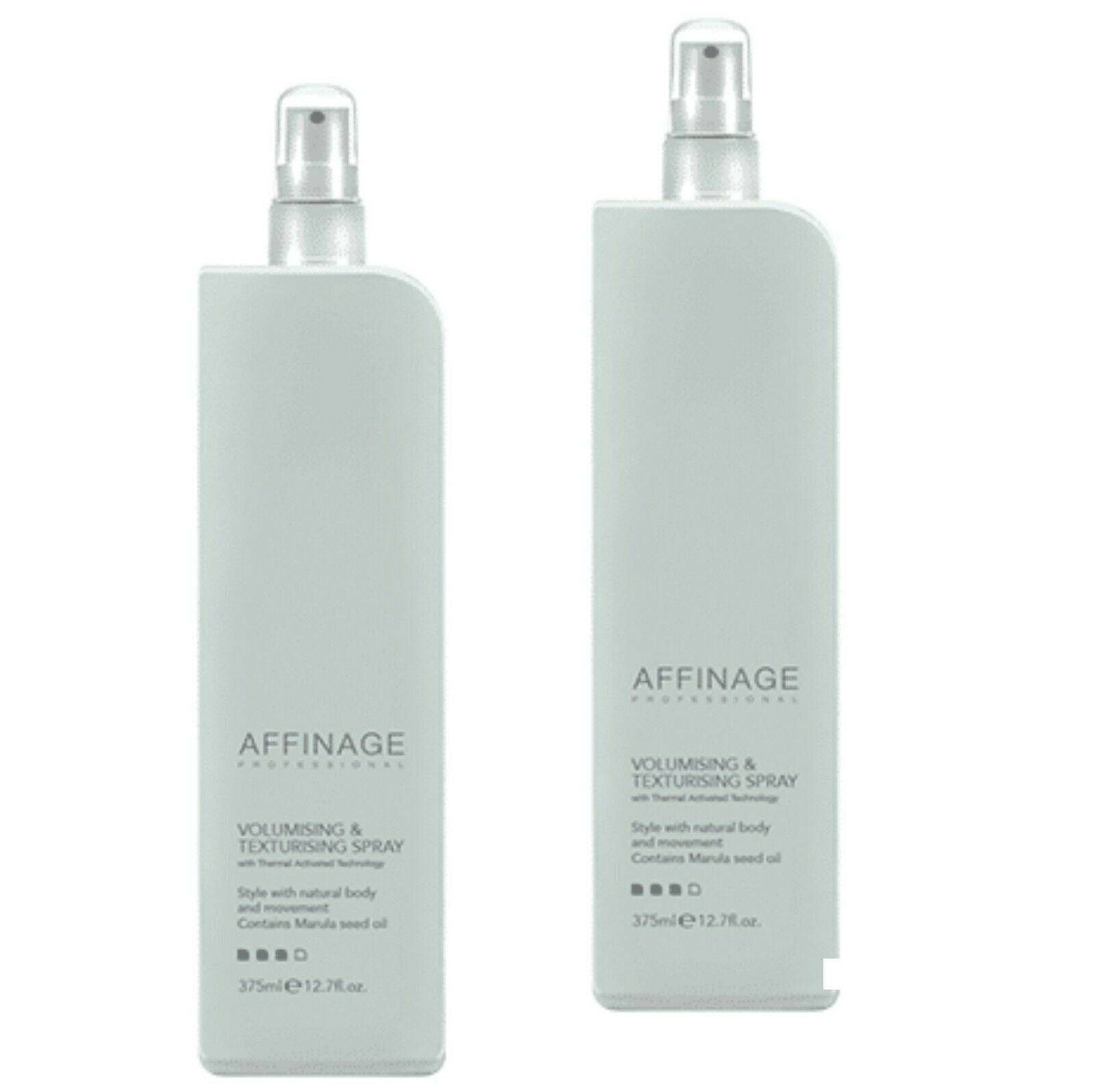 Affinage Professional Volumising & Texturising Spray 375ml x 2 Natural Body Move - Australian Salon Discounters