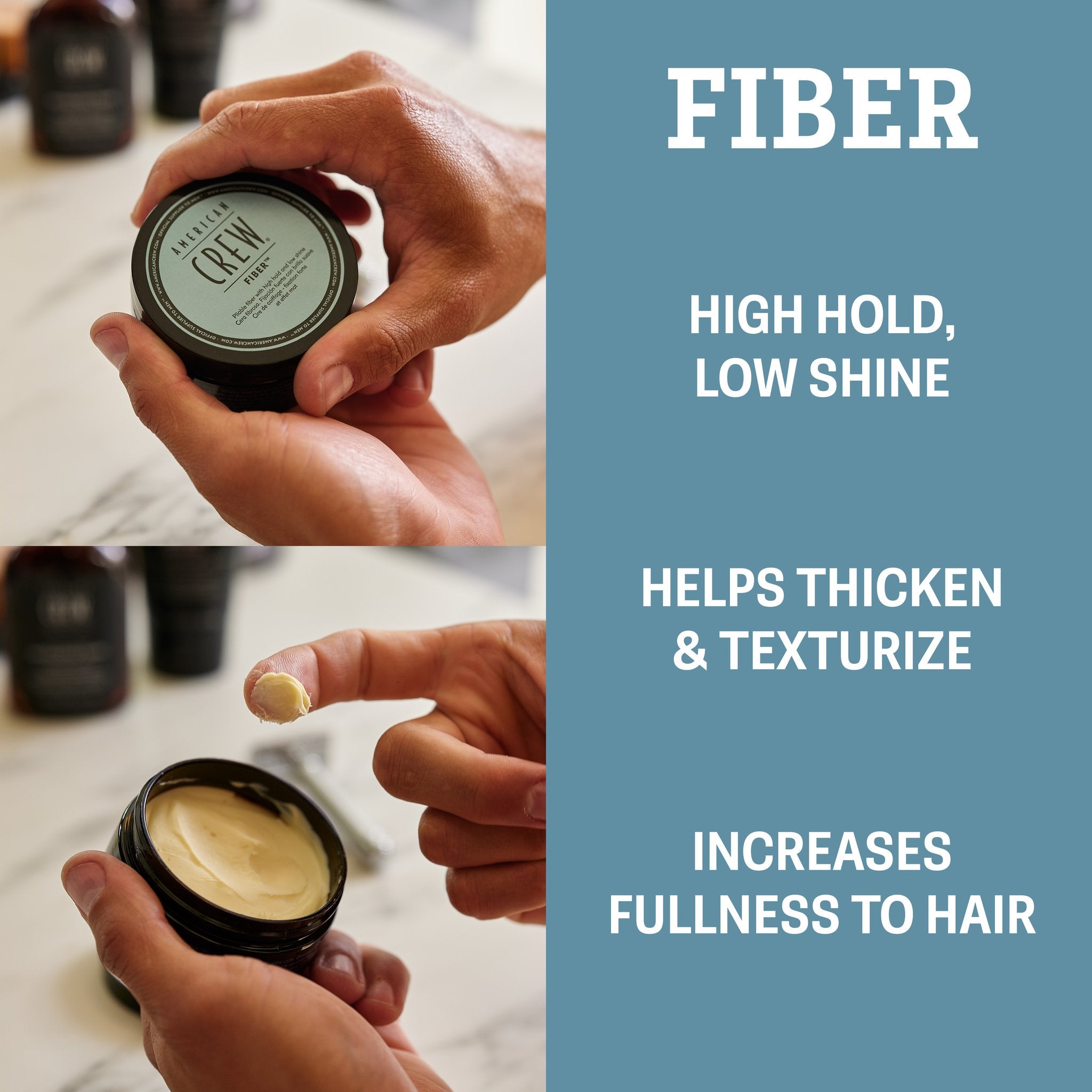 American Crew Fiber 85g Trio pack - On Line Hair Depot