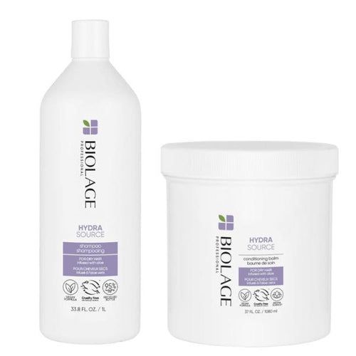 Biolage Hydrasource Shampoo and Conditioner Duo - On Line Hair Depot