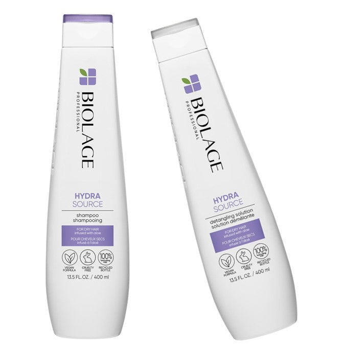 Biolage Hydrasource Shampoo & Detangling DUO - On Line Hair Depot