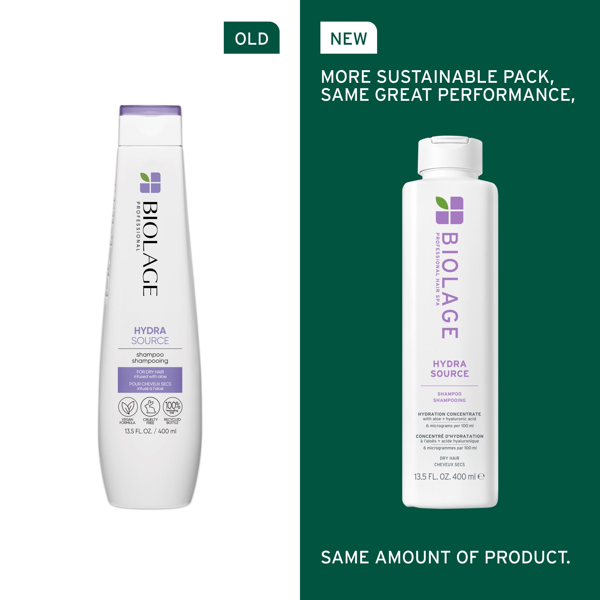 Biolage Hydrasource Shampoo & Detangling DUO - On Line Hair Depot