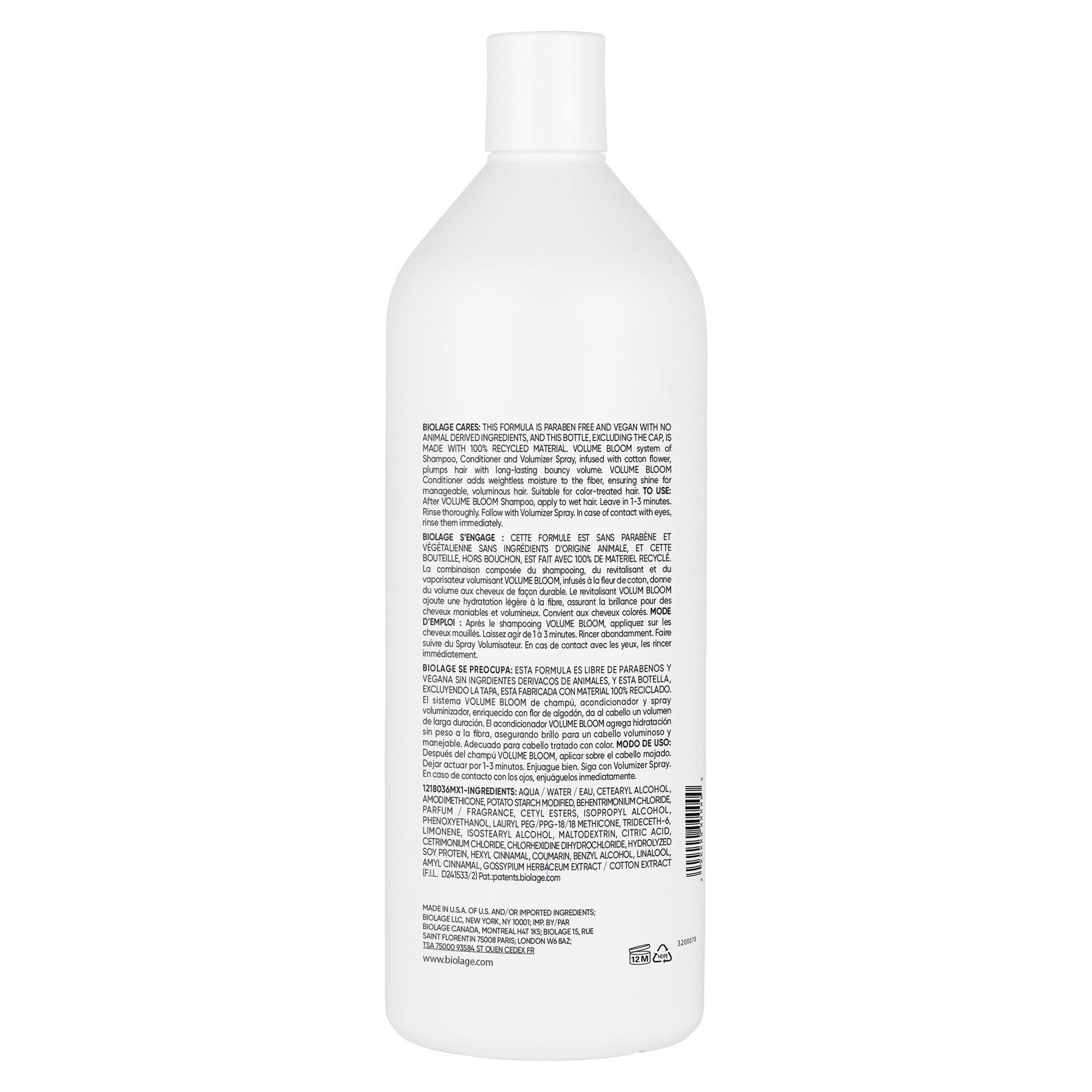 Biolage VolumeBloom Conditioner - On Line Hair Depot