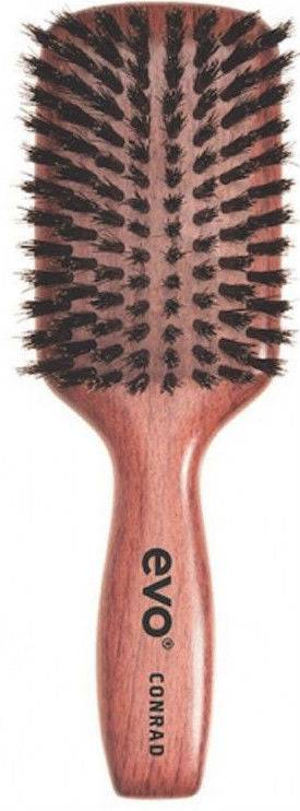 Evo Conrad Natural Bristle Dressing Hair Brush   - On Line Hair Depot