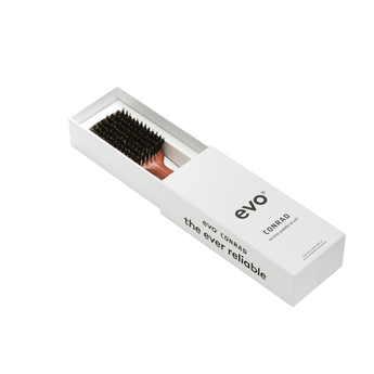Evo Conrad Natural Bristle Dressing Hair Brush   - On Line Hair Depot