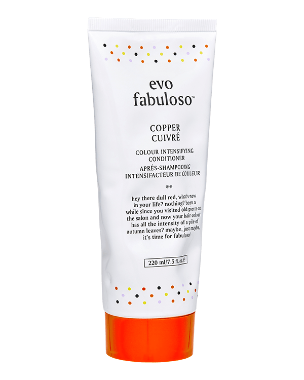 Evo Fabuloso Copper A Colour Enhancing Conditioner 220ml - On Line Hair Depot