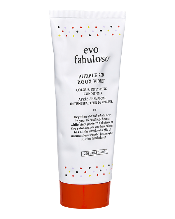 Evo Fabuloso Purple Red a colour enhancing Conditioner 220ml - On Line Hair Depot