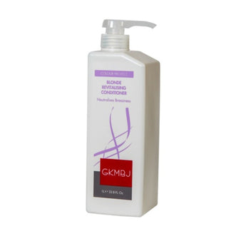 GKMBJ Blonde Revitalising Conditioner 1litre Neutralises Brassiness - Australian Salon Discounters