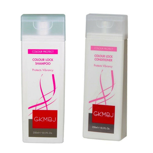 GKMBJ Colour Lock Shampoo & Conditioner 250ml each Protects Vibrancy - Australian Salon Discounters