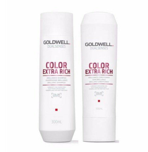 Goldwell Color Extra Rich Brilliance Shampoo & Conditioner Duo - On Line Hair Depot