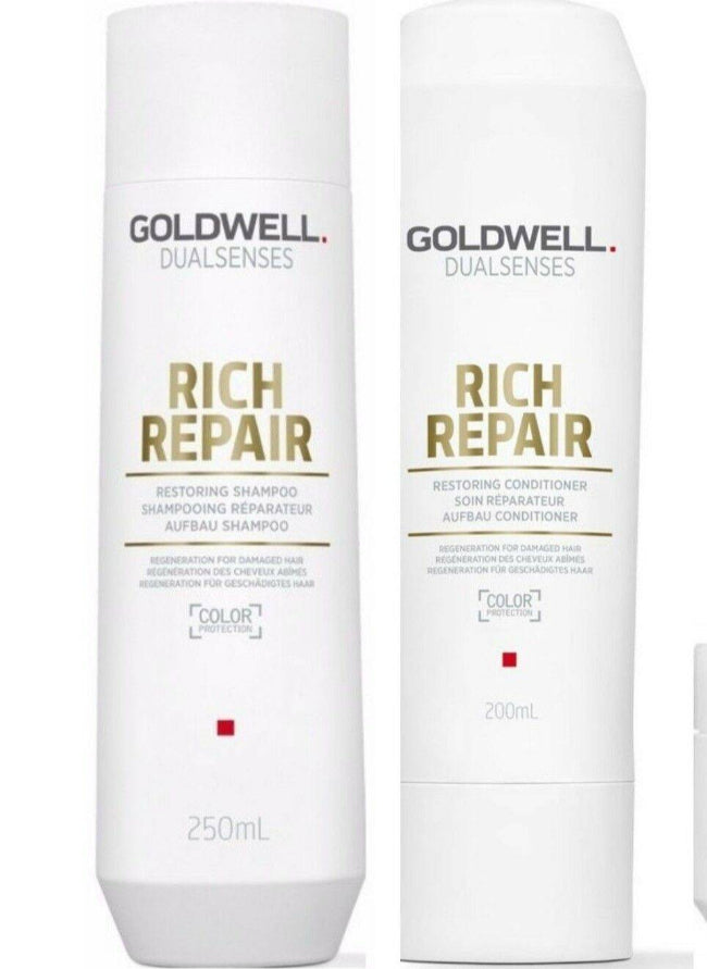 Goldwell Rich Repair Restoring Shampoo & Conditioner Duo - On Line Hair Depot