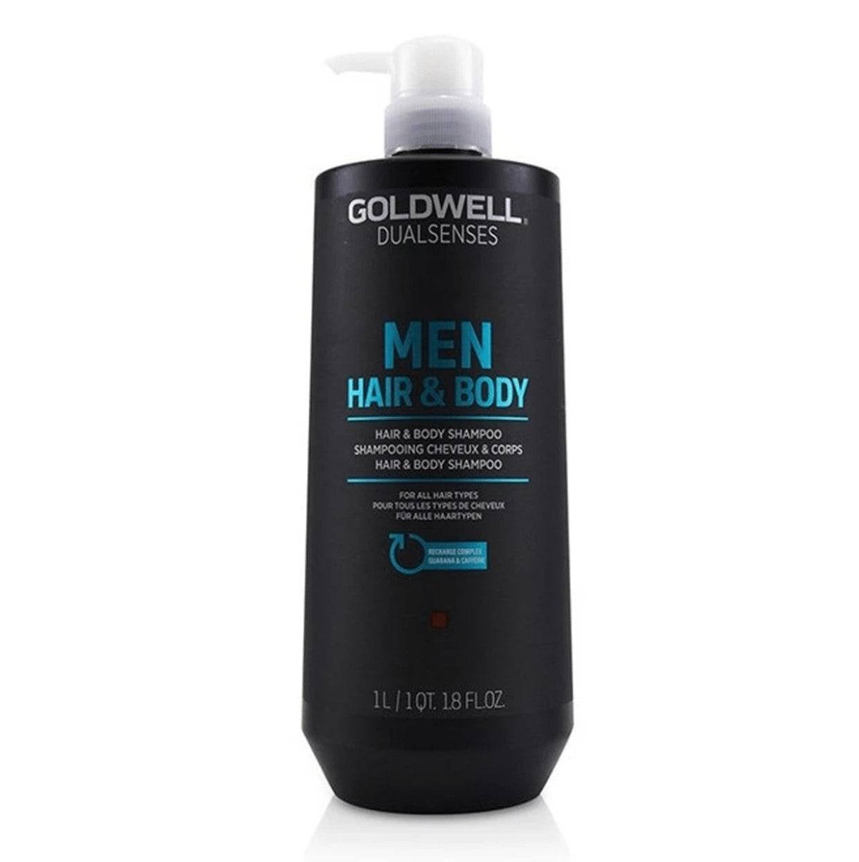 Goldwell Mens Hair & Body Shampoo 1000ml - On Line Hair Depot