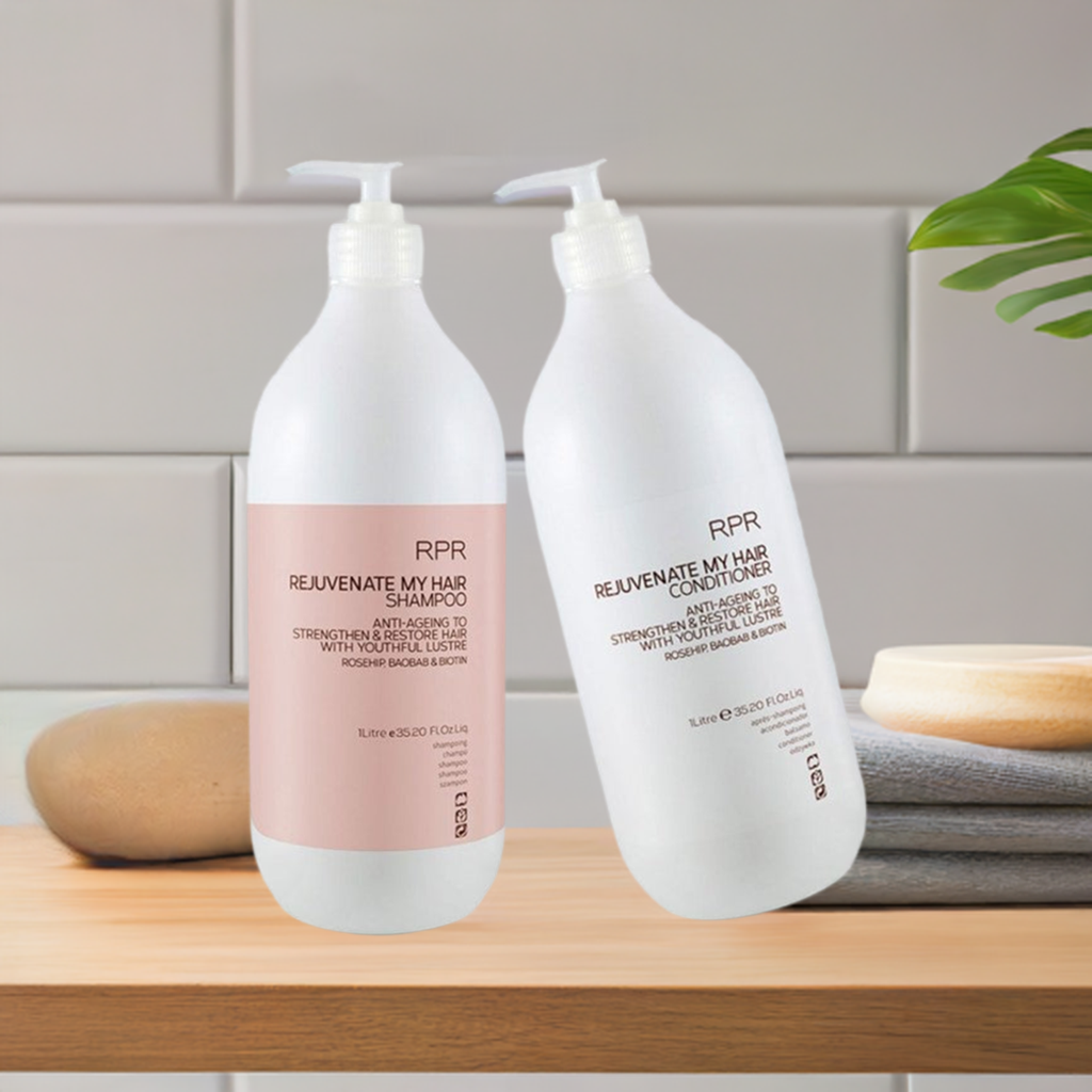 RPR Rejuvenate My Hair 1lt Duo Anti Ageing Strengthens & Restores Hair - On Line Hair Depot