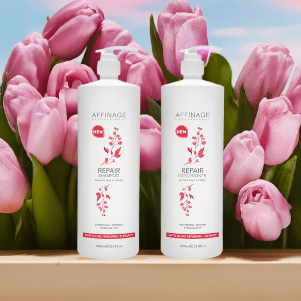 Affinage Professional Repair Shampoo & Conditioner 1lt Duo Bond Repair Therapy - Australian Salon Discounters