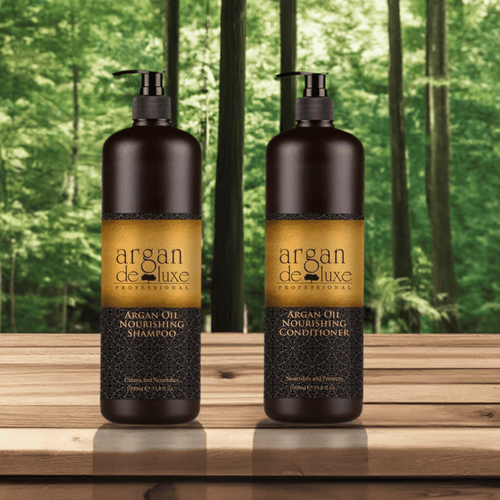 Argan De luxe Moroccan Professional Nourishing Shampoo, Conditioner 1lt each - Australian Salon Discounters