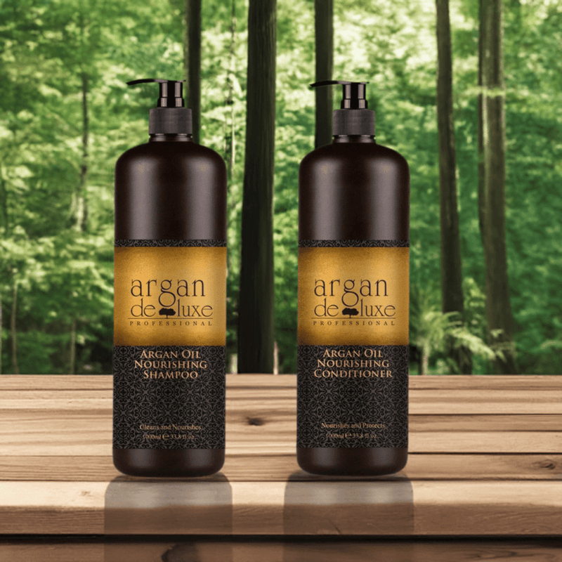 Argan De luxe Moroccan Professional Nourishing Shampoo, Conditioner 1lt each - Australian Salon Discounters