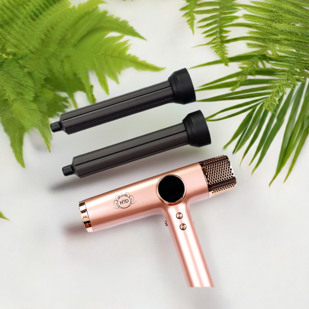 H2D Extreme Hairdryer Four In One Hair Dryer & Styler in Rose Gold - On Line Hair Depot