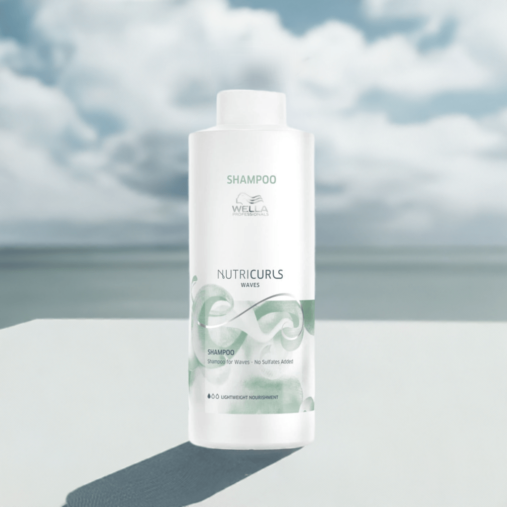 Wella Nutricurls Waves Lightweight Nourishment Shampoo 1000ml - Australian Salon Discounters