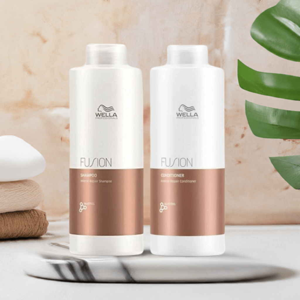 Wella Fusion Intense Repair Shampoo and Conditioner 1lt Duo Pack - Australian Salon Discounters