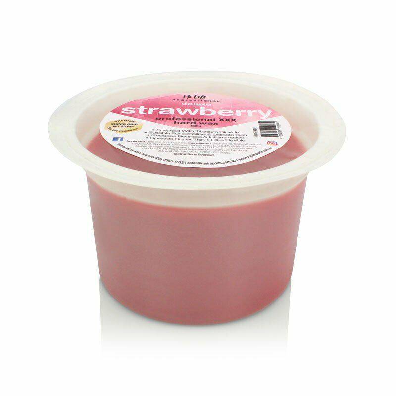Hi Lift Professional Deluxe Strawberry XXX Hard Wax 115g - Australian Salon Discounters