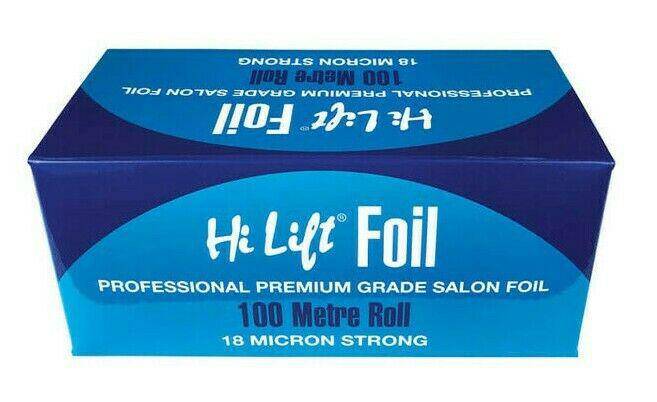 Hi Lift Professional Premium Grade Salon Foil 100 Metre Roll 18 Micron Strong - Australian Salon Discounters