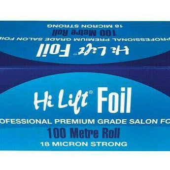 Hi Lift Professional Premium Grade Salon Foil 100 Metre Roll 18 Micron Strong - Australian Salon Discounters