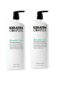 Keratin Complex Care Conditioner & Shampoo Duo 1 litre each with Pumps - On Line Hair Depot