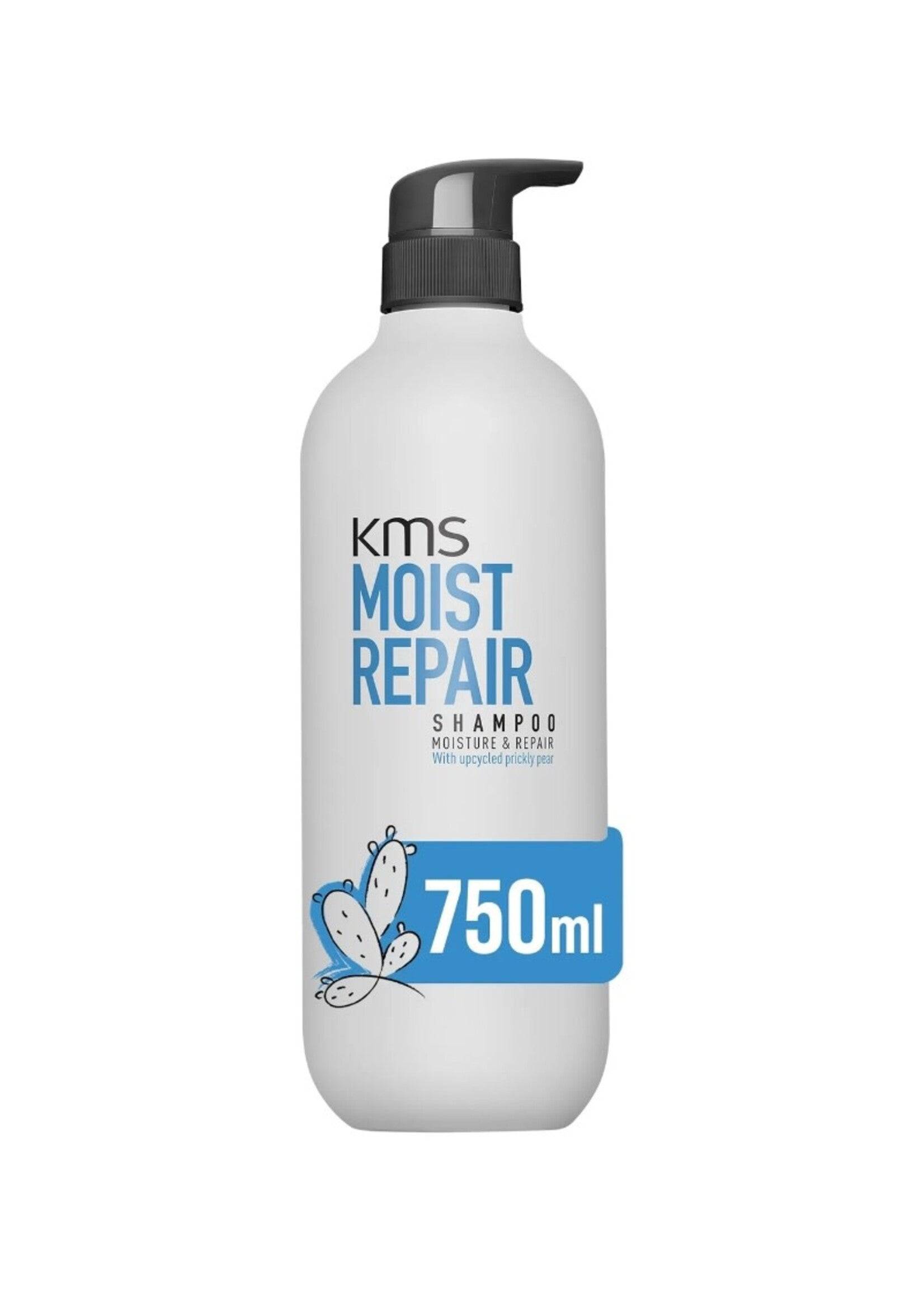 KMS Moist repair Shampoo 750ml - Australian Salon Discounters