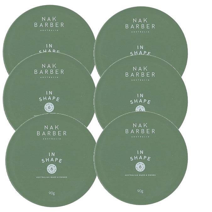 Nak Barber In Shape Shaping Paste 90g Six Pack - Australian Salon Discounters