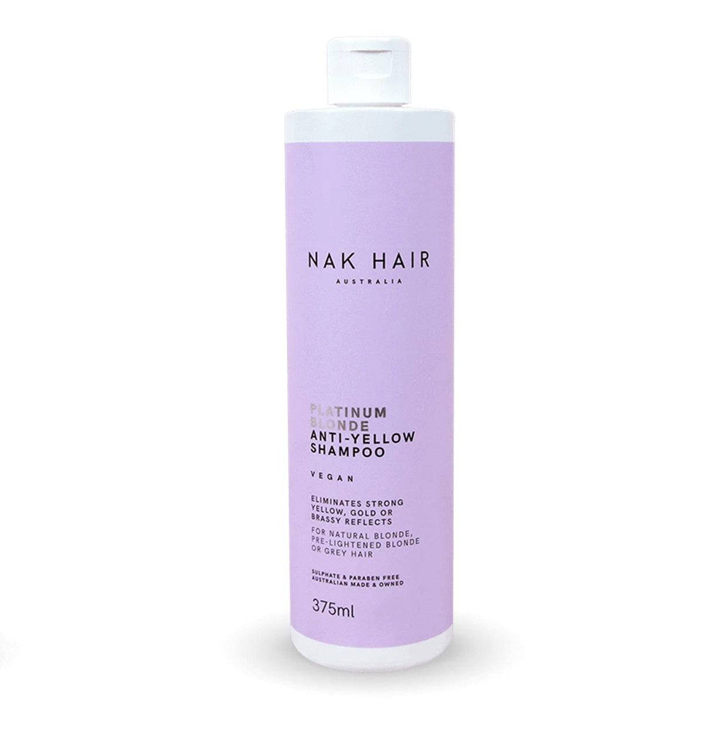 Nak Platinum Blonde Shampoo 375ml - Australian Salon Discounters