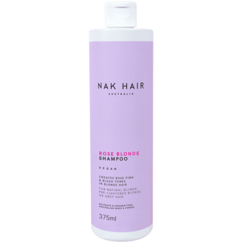 Nak Rose Blonde Shampoo 375ml - Australian Salon Discounters