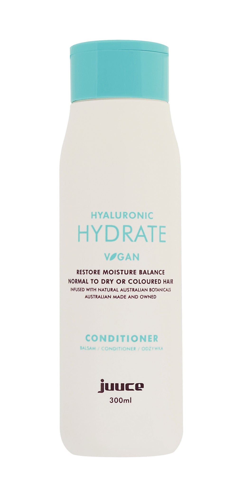 Juuce Hyaluronic Hydrate Conditioner Restore Moisture Balance 300ml . - On Line Hair Depot