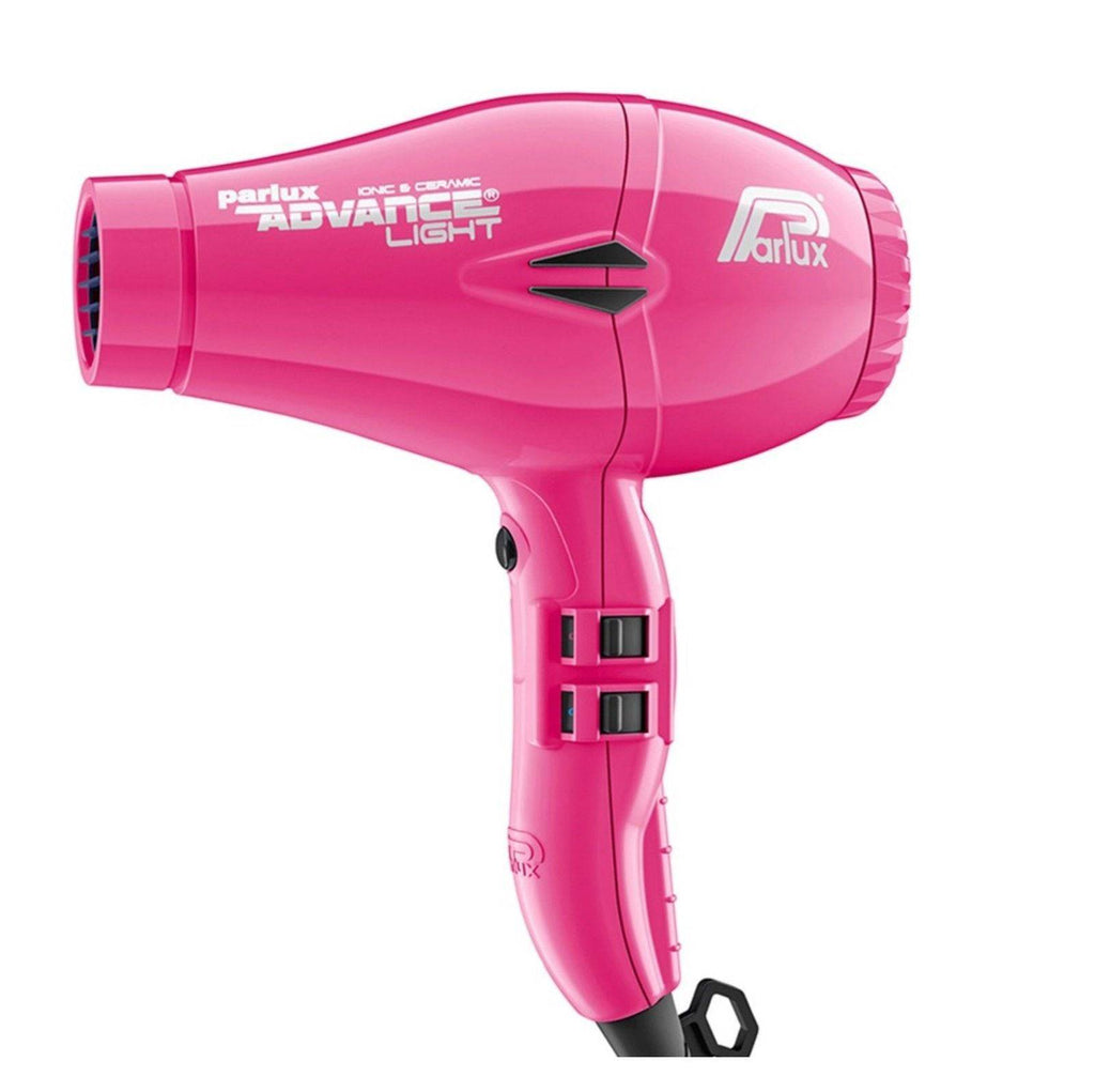 Parlux Advance Light Ceramic and Ionic Hair Dryer 2200w - Pink 2 year Warranty  W460g - On Line Hair Depot