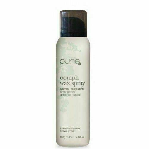 Pure Oomph Wax Spray 100g / 143ml Controlled Fixation Fierce Texture firm Finish - On Line Hair Depot
