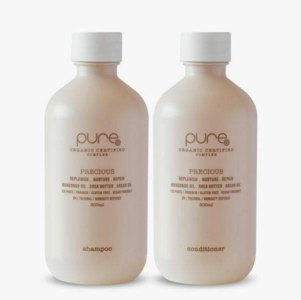 Pure Precious Replenishing Shampoo, Conditioner and Sacred Mask Trio - On Line Hair Depot