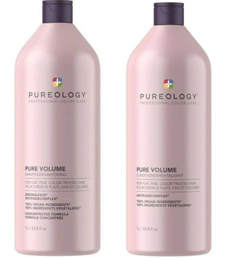 Pureology Pure Volume Shampoo & Conditioner 1lt each - On Line Hair Depot