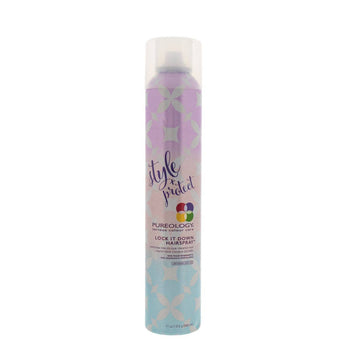 Pureology Style + Protect Lock it down Hairspray 312 g Workable Finish Vegan - On Line Hair Depot