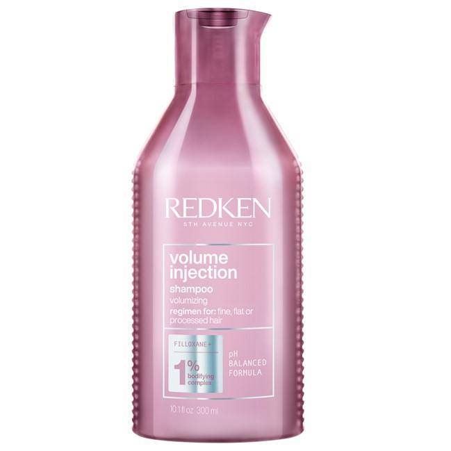 Redken Volume Injection Lifting Shampoo 300ml for fine or flat hair in need of volume or lift - On Line Hair Depot