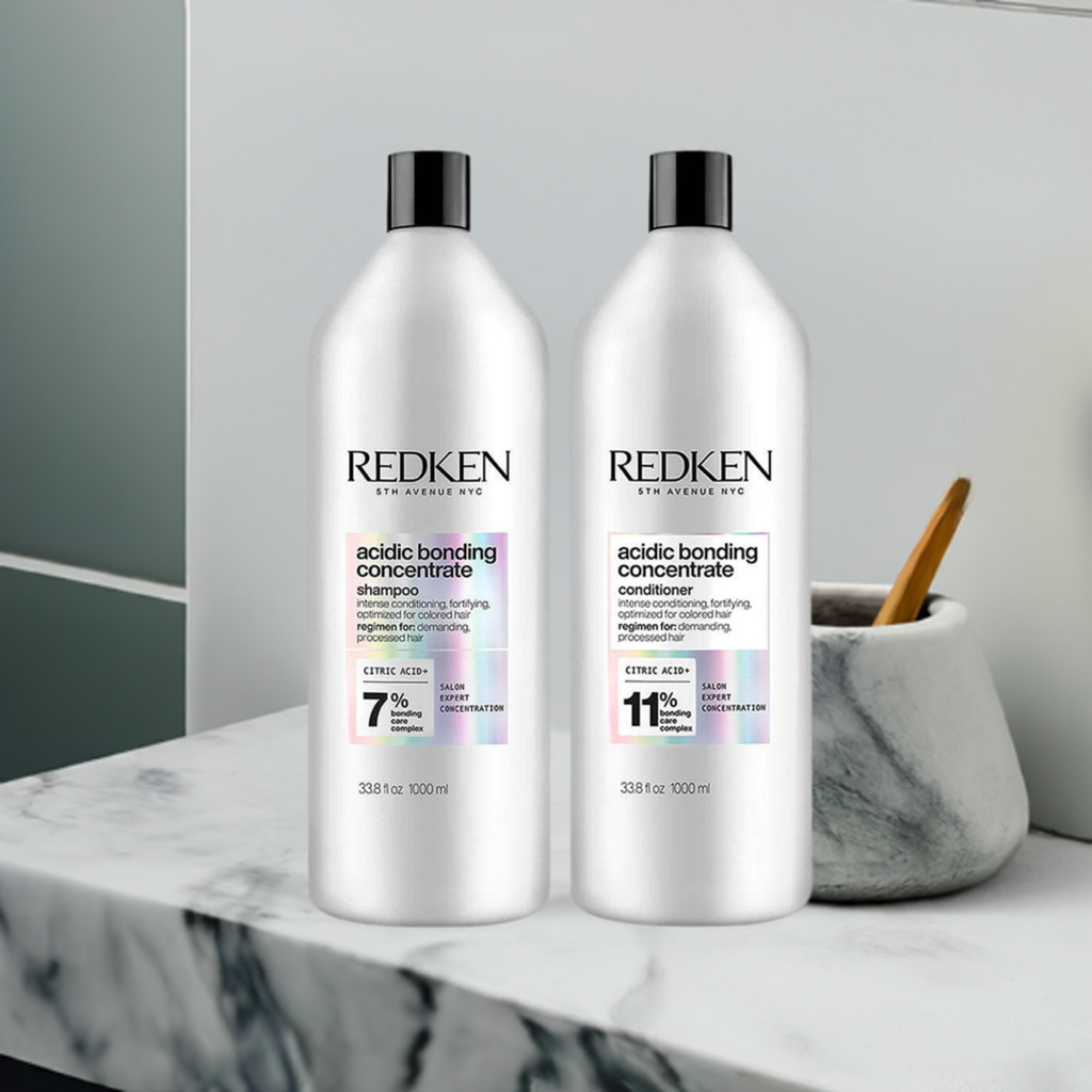 Redken Acidic Bonding Concentrate Shampoo and Conditioner 1000ml DUO