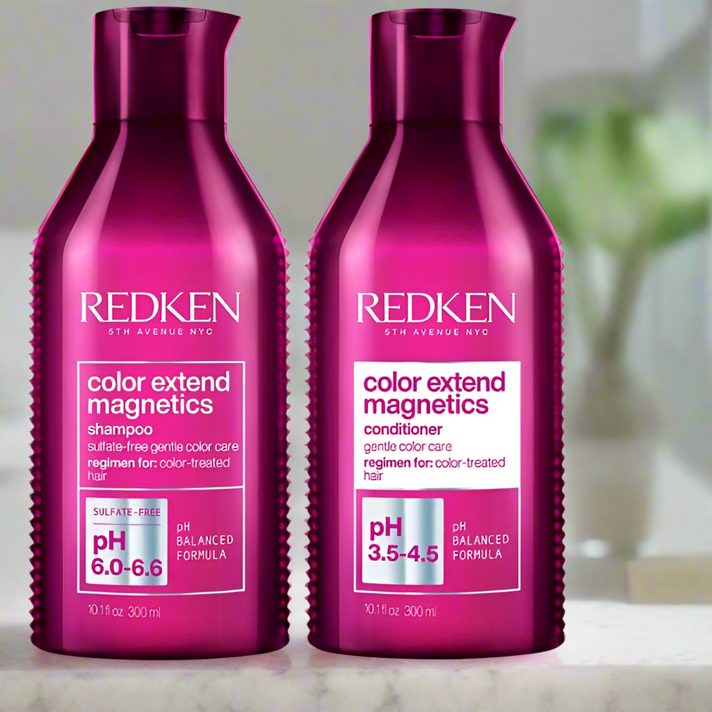 Redken Color Extend Magnetics Colour Shampoo & Conditioner Duo for Colored Treated Hair Vibrance and Fade Protection - On Line Hair Depot