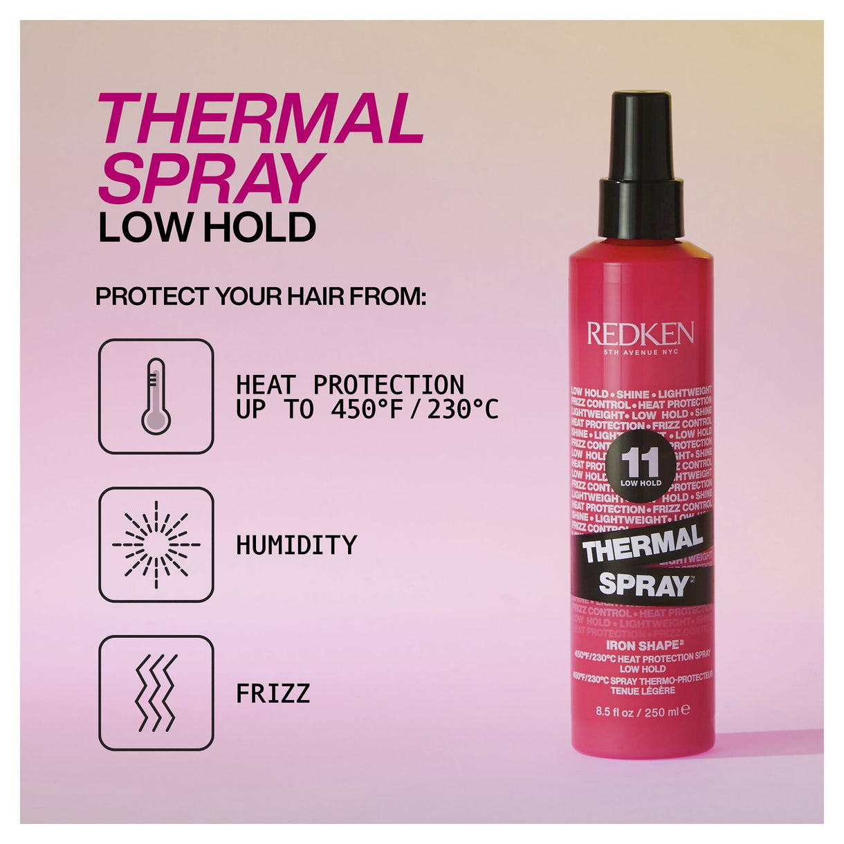 Redken Thermal Spray Iron Shape 11 250ml