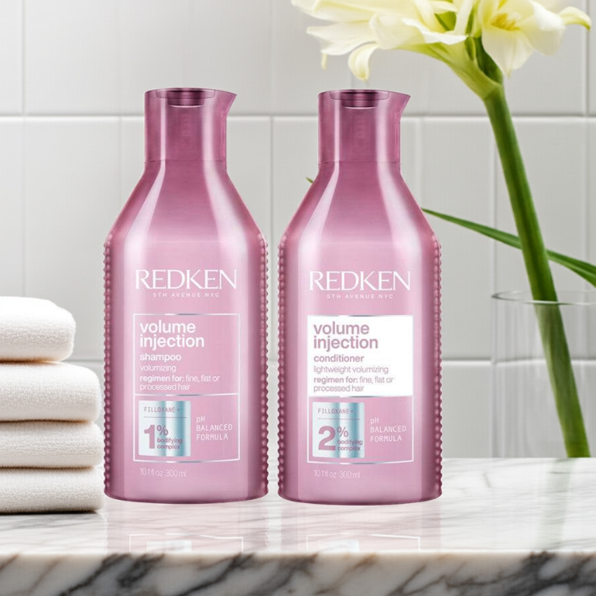 Redken Volume Injection 300ml Duo for fine or flat hair in need of volume or lift - On Line Hair Depot