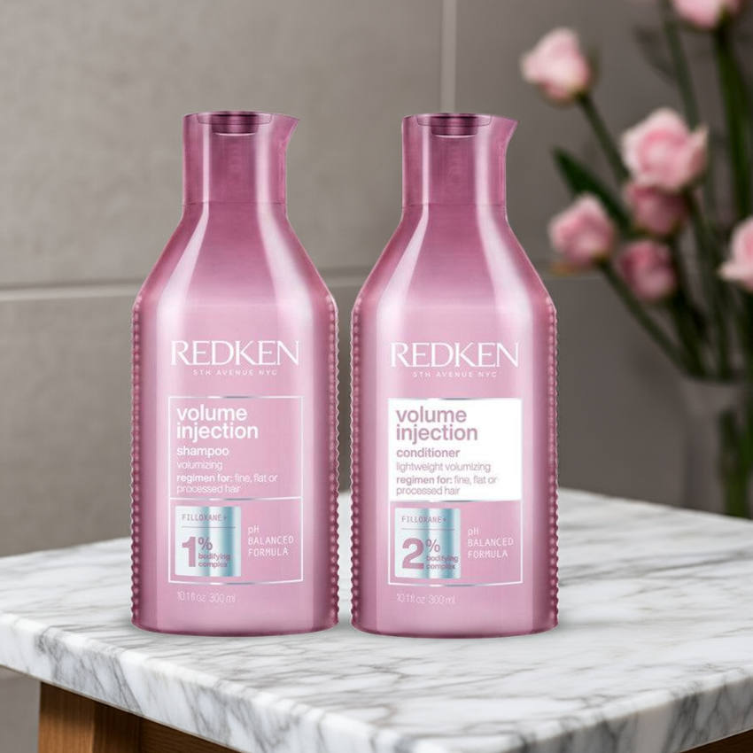 Redken Volume Injection 300ml Duo for fine or flat hair in need of volume or lift - On Line Hair Depot