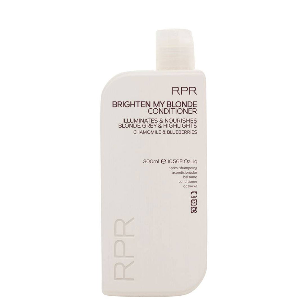 rpr brighten my blonde conditioner 300ml Nourishes Blonde Grey & Highlights - On Line Hair Depot