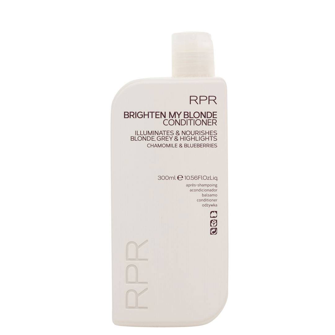 rpr brighten my blonde conditioner 300ml Nourishes Blonde Grey & Highlights - On Line Hair Depot