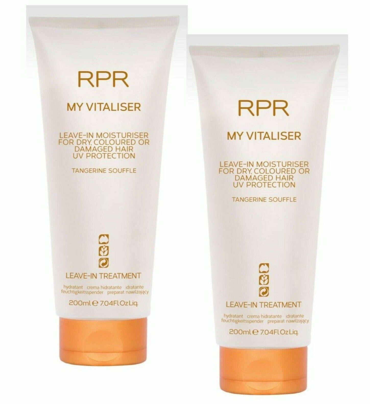 RPR My Vitaliser Leave-In Moisturiser for Dry, Coloured or Damaged Hair Duo - On Line Hair Depot